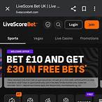 livescore bet bonus